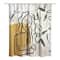 Earthy Abstract Figure II 71" x 74" Shower Curtain